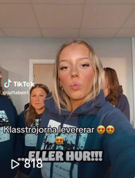 Klasströjor Tiktok klasser