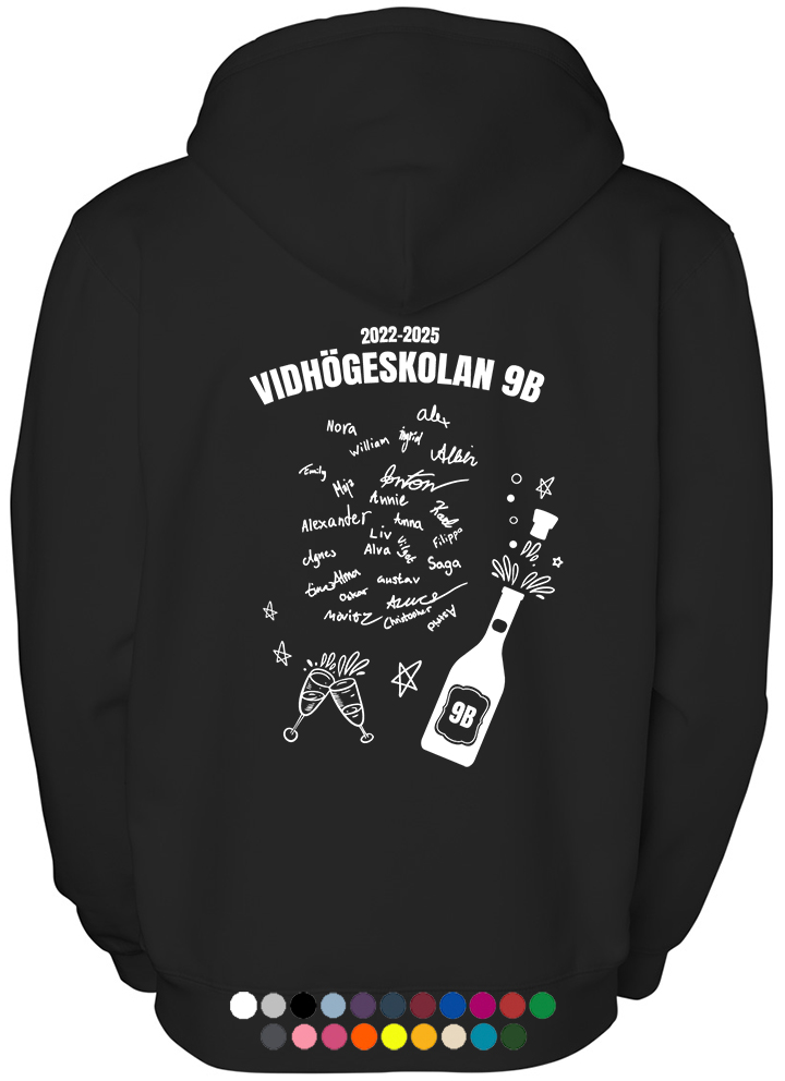 Klasströja - Champagne signaturer